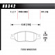 Pastiglie freno HAWK performance Front brake pads Hawk HB342Y.701, Street performance, min-max 37°C-370°C | race-shop.it