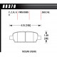 Pastiglie freno HAWK performance Rear brake pads Hawk HB370G.559, Race, min-max 90°C-465°C | race-shop.it