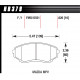 Pastiglie freno HAWK performance Pastiglie anteriori dei freni Hawk HB379F.626, Strada, min-max 37°C-370°C | race-shop.it