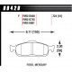Pastiglie freno HAWK performance Front brake pads Hawk HB420F.724, Street performance, min-max 37°C-370°C | race-shop.it