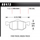 Pastiglie freno HAWK performance Front brake pads Hawk HB473F.752, Street performance, min-max 37°C-370°C | race-shop.it