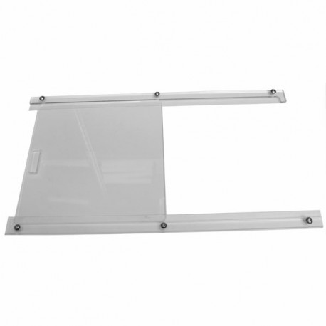 Finestra in acrilico trasparente Finestrino scorrevole in plexiglass trasparente (2 pezzi) | race-shop.it