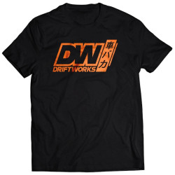 T-shirt DRIFTWORKS DW Baka, nero