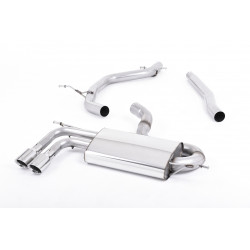 Cat-back Milltek Sistema di scarico Audi A3 1,8 TSI 2008-2012
