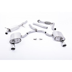 Cat-back Milltek Sistema di scarico Audi A4 2 TFSI 2016-2021