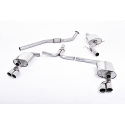 Cat-back Milltek Sistema di scarico Audi A4 2 TFSI 2008-2011