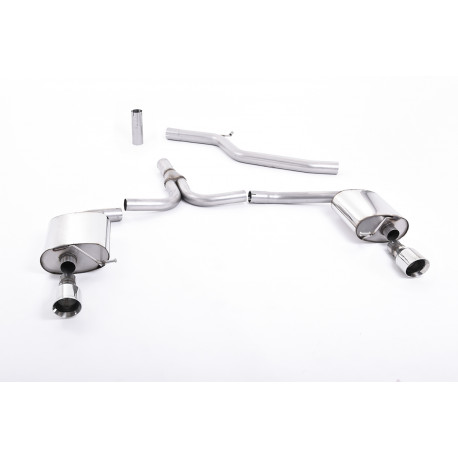 Sistemi di scarico Milltek Cat-back Milltek Sistema di scarico Audi A4 3 TDi 2008-2011 | race-shop.it
