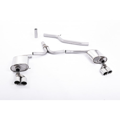 Sistemi di scarico Milltek Cat-back Milltek Sistema di scarico Audi A4 3 TDi 2008-2011 | race-shop.it