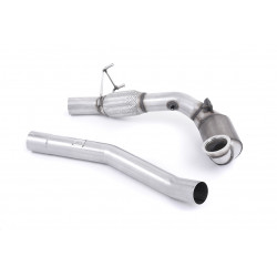 Milltek Downpipe maggiorato con Hi-Flow Cat Audi S1 2 TFSI 2014-2018