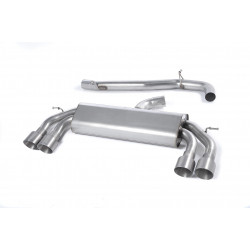 Cat-back Milltek Sistema di scarico Audi S3 2 TFSI 2013-2018