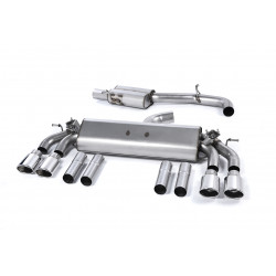 Cat-back Milltek Sistema di scarico Audi S3 2 TFSI 2013-2018