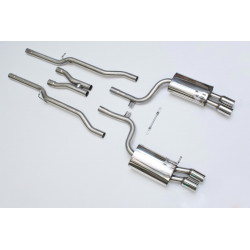 Cat-back Milltek Sistema di scarico Audi S4 4,2 V8 2004-2009