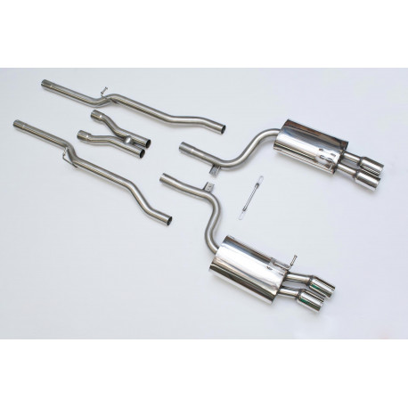 Sistemi di scarico Milltek Cat-back Milltek Sistema di scarico Audi S4 4,2 V8 2004-2009 | race-shop.it