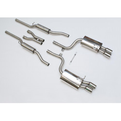 Cat-back Milltek Sistema di scarico Audi S4 4,2 V8 2004-2009