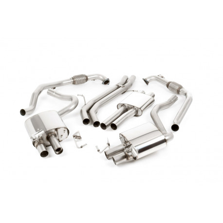 Sistemi di scarico Milltek Cat-back Milltek Sistema di scarico Audi S5 3 V6 2017-2021 | race-shop.it