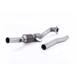 Milltek Downpipe maggiorato con Hi-Flow Cat Audi TT Mk2 2 TFSi 2006-2011