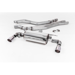 Cat-back Milltek Sistema di scarico BMW 1 Series M140i 3 2015-2018