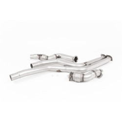 Milltek downpipe maggiorato senza cat BMW 2 Series M2 Competition 2018-2021