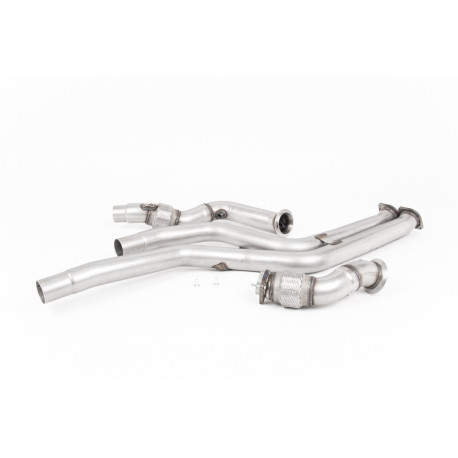 Sistemi di scarico Milltek Milltek downpipe maggiorato senza cat BMW 2 Series M2 Competition 2018-2021 | race-shop.it