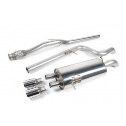 Cat-back Milltek Sistema di scarico Citroen DS3 1,6 THP 2010-2021