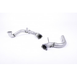 Milltek Downpipe maggiorato senza cat Ford Fiesta Mk8 1.0T 2017-2019