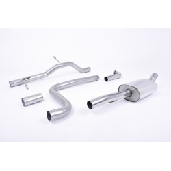 Cat-back Milltek Sistema di scarico Ford Fiesta Mk8 1.0T 2017-2019