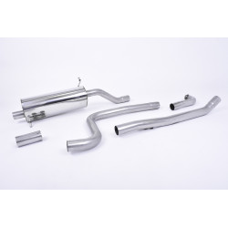 Cat-back Milltek Sistema di scarico Ford Fiesta Mk8 1.0T 2017-2019