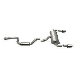 Cat-back Milltek Sistema di scarico Ford Focus MK2 RS 2009-2010