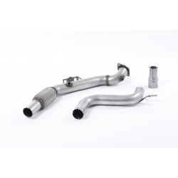 Large-bore Downpipe and De-cat Milltek exhaust Ford Mustang 2,3 EcoBoost 2015-2018