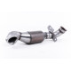 Sistemi di scarico Milltek Milltek Downpipe maggiorato con Hi-Flow Cat New Mini Mk2 (R58) Cooper 2011-2021 | race-shop.it