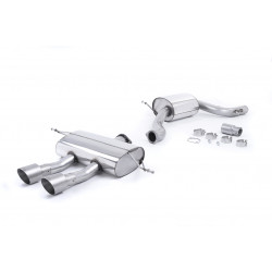 Cat-back Milltek Sistema di scarico Seat Leon Cupra R 2010-2012
