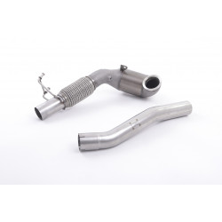 Downpipe fuso con cat Milltek Sistema di scarico Skoda Octavia vRS 2 2013-2021