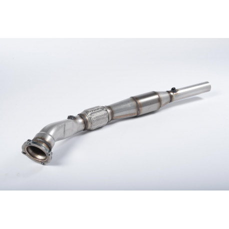 Sistemi di scarico Milltek Downpipe maggiorato con catalizzatore sportivo Milltek Sistema di scarico Volkswagen Golf Mk4 337 2002-2004 | race-shop.it