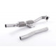 Sistemi di scarico Milltek Downpipe maggiorato con catalizzatore sportivo Milltek Sistema di scarico Volkswagen Golf Mk6 GTi 2009-2013 | race-shop.it