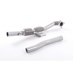 Downpipe maggiorato con catalizzatore sportivo Milltek Sistema di scarico Volkswagen Golf Mk6 GTi 2009-2013