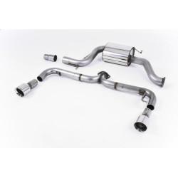 Cat-back Milltek Sistema di scarico Volkswagen Golf Mk6 GTi 2011-2012