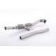 Sistemi di scarico Milltek Downpipe maggiorato con catalizzatore sportivo Milltek Sistema di scarico Volkswagen Golf Mk6 R 2009-2013 | race-shop.it