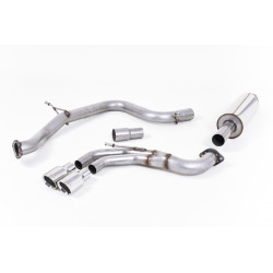 Cat-back Milltek Sistema di scarico Volkswagen Golf MK7 GTD 2013-2021