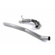 Sistemi di scarico Milltek Downpipe maggiorato con catalizzatore sportivo Milltek Sistema di scarico Volkswagen Golf MK7 GTi 2013-2016 | race-shop.it