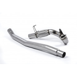 Downpipe maggiorato senza catalizzatore Milltek Sistema di scarico Volkswagen Golf MK7.5 GTi 2017-2018