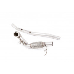 Large-bore Downpipe and De-cat Milltek exhaust Volkswagen Golf Mk7.5 R 2019-2021