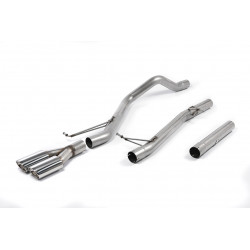Cat-back Milltek Sistema di scarico Volkswagen Transporter Caravelle T5 LWB 2010-2015