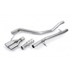 Cat-back Milltek Sistema di scarico Volkswagen Transporter Caravelle T5 SWB 2003-2009
