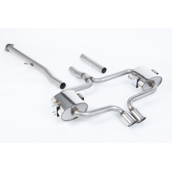 Cat-back Milltek Sistema di scarico New Mini Mk1 (R52) Cooper 2004-2008