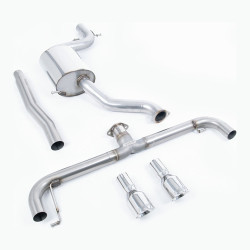 Cat-back Milltek Sistema di scarico Volkswagen Scirocco R 2009-2016