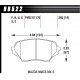 Pastiglie freno HAWK performance Front brake pads Hawk HB522F.565, Street performance, min-max 37°C-370°C | race-shop.it