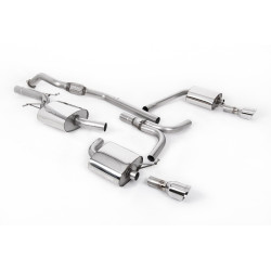 Cat-back Milltek Sistema di scarico Audi A5 Sportback 2 2009-2012