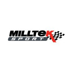 Large-bore Downpipe and De-cat Milltek exhaust Volkswagen Golf MK7 GTi 2013-2016