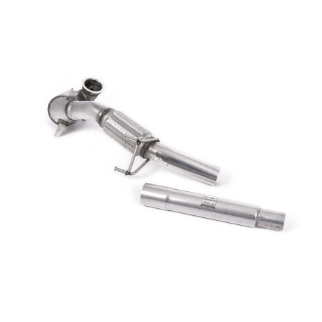 Sistemi di scarico Milltek Downpipe maggiorato con catalizzatore sportivo Milltek Sistema di scarico Volkswagen Polo GTI 1,8 2015-2018 | race-shop.it