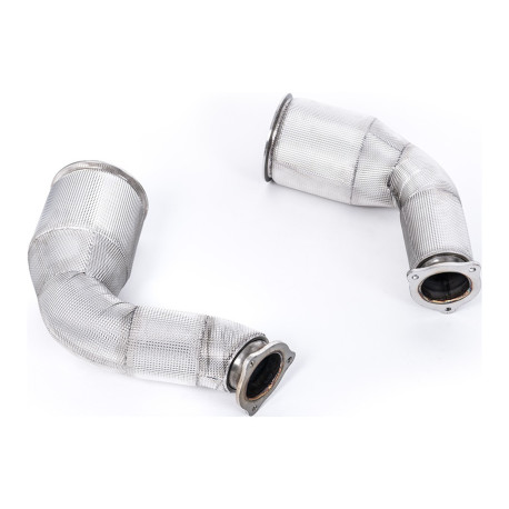 Sistemi di scarico Milltek Milltek Downpipe maggiorato senza cat Audi RS4 B9 2,9 2019-2021 | race-shop.it